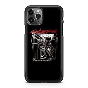 Cyberpunk Welcome Night City 2020 iPhone 11 Case iPhone 11 Pro Case iPhone 11 Pro Max Case