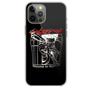 Cyberpunk Welcome Night City 2020 iPhone 12 Case iPhone 12 Pro Case iPhone 12 Mini iPhone 12 Pro Max Case