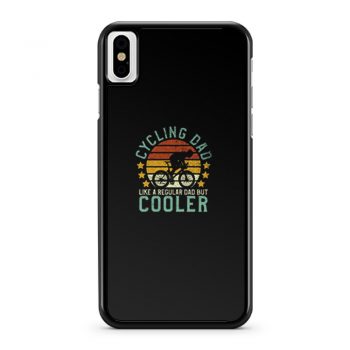 Cycling Dad Funny Vintage iPhone X Case iPhone XS Case iPhone XR Case iPhone XS Max Case