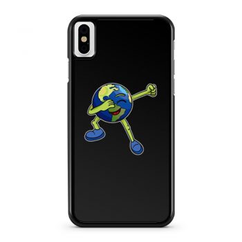 Dabbing Earth iPhone X Case iPhone XS Case iPhone XR Case iPhone XS Max Case