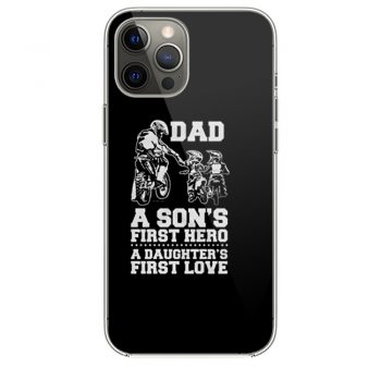 Dad A Sons First Hero A Daughters First Love iPhone 12 Case iPhone 12 Pro Case iPhone 12 Mini iPhone 12 Pro Max Case