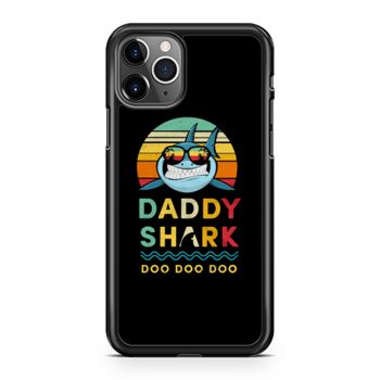 Daddy Shark Vintage Style iPhone 11 Case iPhone 11 Pro Case iPhone 11 Pro Max Case
