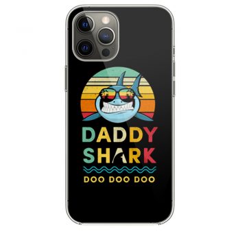 Daddy Shark Vintage Style iPhone 12 Case iPhone 12 Pro Case iPhone 12 Mini iPhone 12 Pro Max Case