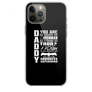 Daddy Superhero iPhone 12 Case iPhone 12 Pro Case iPhone 12 Mini iPhone 12 Pro Max Case