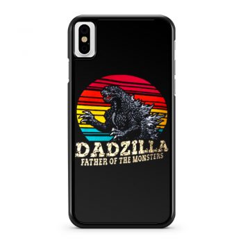 Dadzilla Father Of The Monsters 1 iPhone X Case iPhone XS Case iPhone XR Case iPhone XS Max Case