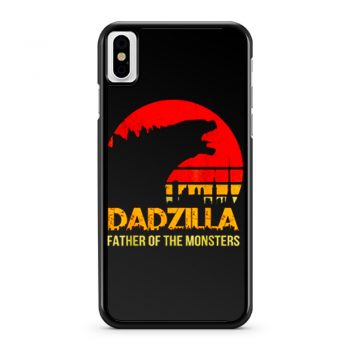 Dadzilla Father Of The Monsters iPhone X Case iPhone XS Case iPhone XR Case iPhone XS Max Case