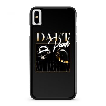 Daft Punk Vintage 90s Retro iPhone X Case iPhone XS Case iPhone XR Case iPhone XS Max Case