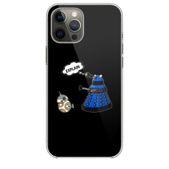 Dalek Explain Doctor Who Funny Retro iPhone 12 Case iPhone 12 Pro Case iPhone 12 Mini iPhone 12 Pro Max Case