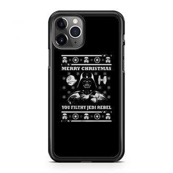 Darth Vader Merry Christmas You Filthy Jedi Rebel iPhone 11 Case iPhone 11 Pro Case iPhone 11 Pro Max Case