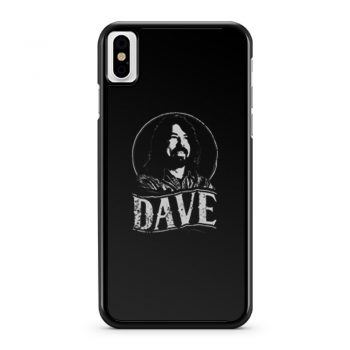Dave Grohl Tribute American Rock Band Lead Singer iPhone X Case iPhone XS Case iPhone XR Case iPhone XS Max Case