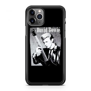 David Bowie Classic Guitarist iPhone 11 Case iPhone 11 Pro Case iPhone 11 Pro Max Case