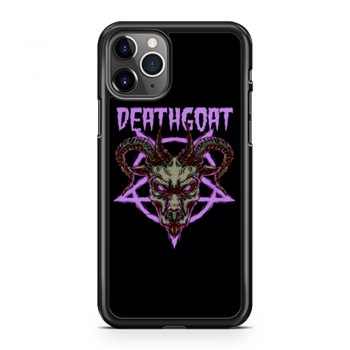 Death Goat Death Metal Band iPhone 11 Case iPhone 11 Pro Case iPhone 11 Pro Max Case