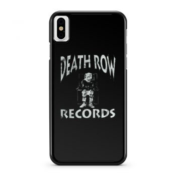 Death Row Rap Hip Hop iPhone X Case iPhone XS Case iPhone XR Case iPhone XS Max Case
