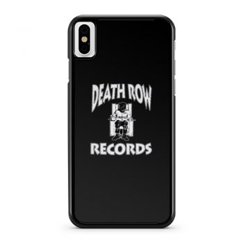 Death Row Records Tupac Dre iPhone X Case iPhone XS Case iPhone XR Case iPhone XS Max Case