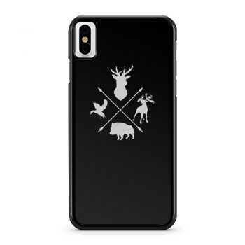 Deer Moose Waterfowl Boar Archery iPhone X Case iPhone XS Case iPhone XR Case iPhone XS Max Case