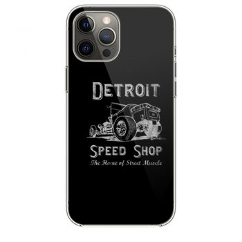 Detroit Speed Shop Tubber iPhone 12 Case iPhone 12 Pro Case iPhone 12 Mini iPhone 12 Pro Max Case