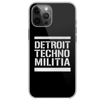 Detroit Techno Militia iPhone 12 Case iPhone 12 Pro Case iPhone 12 Mini iPhone 12 Pro Max Case