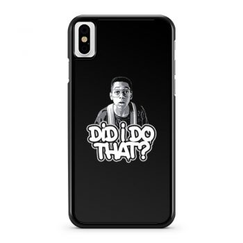 Did I Do That iPhone X Case iPhone XS Case iPhone XR Case iPhone XS Max Case