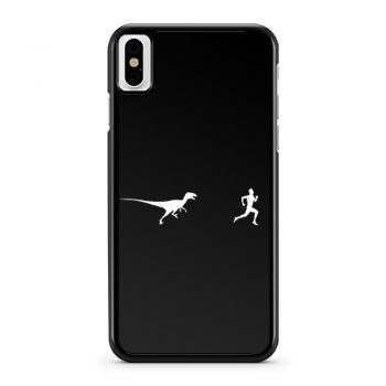 Dinosaur Running iPhone X Case iPhone XS Case iPhone XR Case iPhone XS Max Case