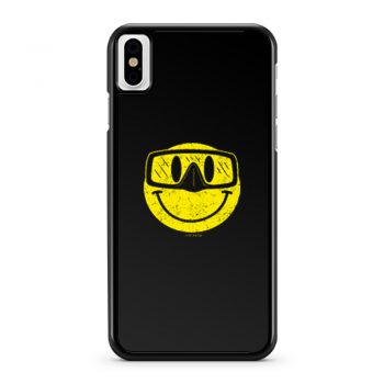 Diving Smiling iPhone X Case iPhone XS Case iPhone XR Case iPhone XS Max Case