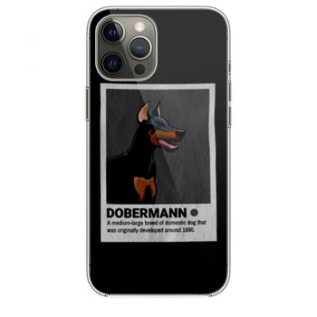 Doberman Dog Lovers iPhone 12 Case iPhone 12 Pro Case iPhone 12 Mini iPhone 12 Pro Max Case