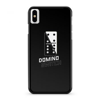Domino Switch Dominoes Tiles Puzzler Game iPhone X Case iPhone XS Case iPhone XR Case iPhone XS Max Case