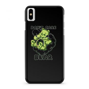 Dont Care Bear iPhone X Case iPhone XS Case iPhone XR Case iPhone XS Max Case