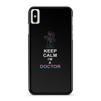 Dr Mario Keep Calm iPhone X Case iPhone XS Case iPhone XR Case iPhone XS Max Case