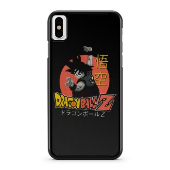 Dragon Ball Z Goku iPhone X Case iPhone XS Case iPhone XR Case iPhone XS Max Case