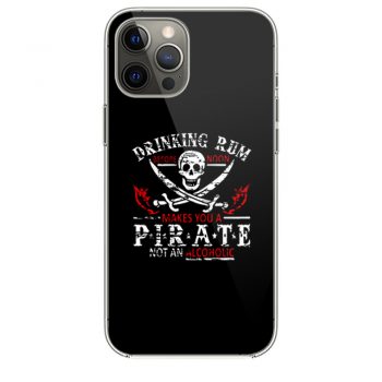 Drinking Rum Pirate iPhone 12 Case iPhone 12 Pro Case iPhone 12 Mini iPhone 12 Pro Max Case