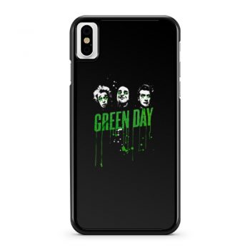 Drips Green Day Band iPhone X Case iPhone XS Case iPhone XR Case iPhone XS Max Case