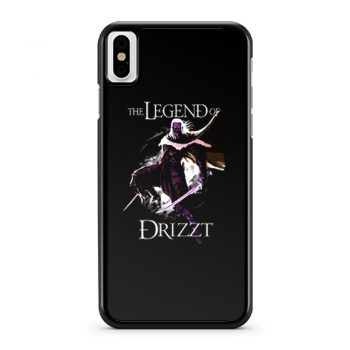 Drizzt DoUrden The Crystal Shard Forgotten Realms Salvatore iPhone X Case iPhone XS Case iPhone XR Case iPhone XS Max Case