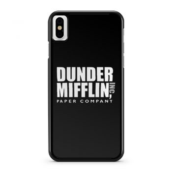 Dunder Mifflin Paper Company Inc from The Office iPhone X Case iPhone XS Case iPhone XR Case iPhone XS Max Case