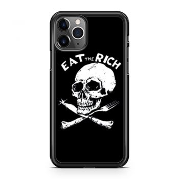 EAT The RICH Punk Band Socialist Socialism iPhone 11 Case iPhone 11 Pro Case iPhone 11 Pro Max Case