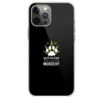 Easily Distracted By Weed And Dogs iPhone 12 Case iPhone 12 Pro Case iPhone 12 Mini iPhone 12 Pro Max Case