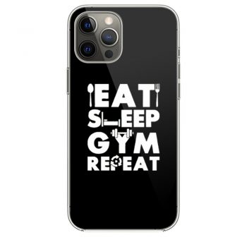 Eat Sleep Gym Repeat iPhone 12 Case iPhone 12 Pro Case iPhone 12 Mini iPhone 12 Pro Max Case