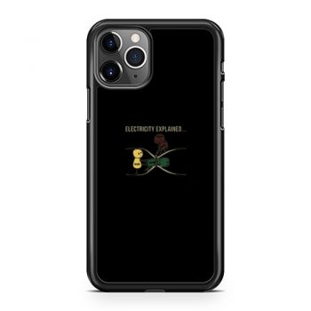 Electricity Explained iPhone 11 Case iPhone 11 Pro Case iPhone 11 Pro Max Case