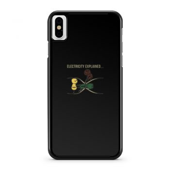 Electricity Explained iPhone X Case iPhone XS Case iPhone XR Case iPhone XS Max Case