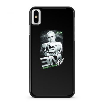 Em Tv Eminem Poster iPhone X Case iPhone XS Case iPhone XR Case iPhone XS Max Case