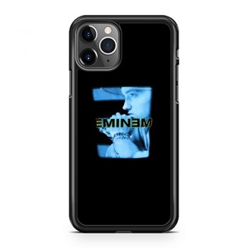 Eminem Blue Photo Poster Vintage iPhone 11 Case iPhone 11 Pro Case iPhone 11 Pro Max Case