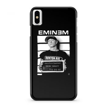 Eminem Slim Shady Rap Cool iPhone X Case iPhone XS Case iPhone XR Case iPhone XS Max Case