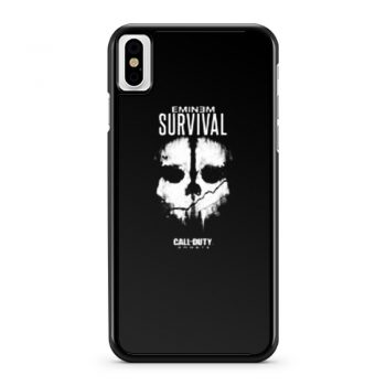 Eminem Survival Call Of Duty Rap Game iPhone X Case iPhone XS Case iPhone XR Case iPhone XS Max Case