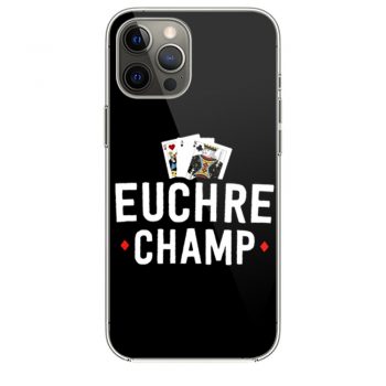 Euchre Champ Euchre Tournament iPhone 12 Case iPhone 12 Pro Case iPhone 12 Mini iPhone 12 Pro Max Case