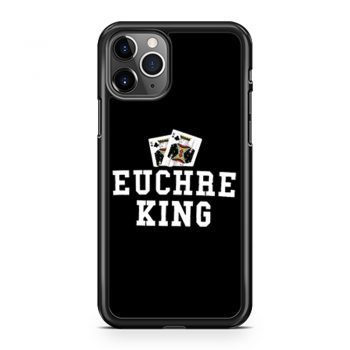 Euchre King Funny Euchre Player iPhone 11 Case iPhone 11 Pro Case iPhone 11 Pro Max Case