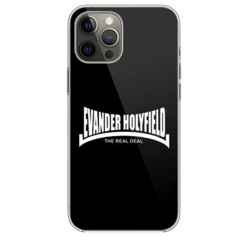 Evander Holyfield The Real Deal Boxing iPhone 12 Case iPhone 12 Pro Case iPhone 12 Mini iPhone 12 Pro Max Case