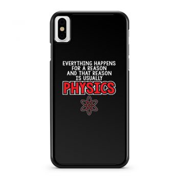 Everthing Happens For A Reason iPhone X Case iPhone XS Case iPhone XR Case iPhone XS Max Case