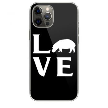 Extinction Animals Hippopotamus Love iPhone 12 Case iPhone 12 Pro Case iPhone 12 Mini iPhone 12 Pro Max Case