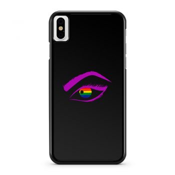 Eye LGBT Lesbian Gay Bisexual Transgender iPhone X Case iPhone XS Case iPhone XR Case iPhone XS Max Case