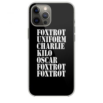 FOXTROT Offensive Rude iPhone 12 Case iPhone 12 Pro Case iPhone 12 Mini iPhone 12 Pro Max Case