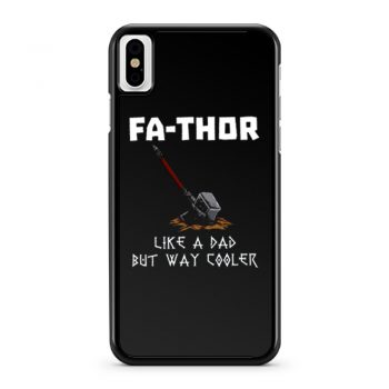 Fa Thor Viking Fathers Day iPhone X Case iPhone XS Case iPhone XR Case iPhone XS Max Case